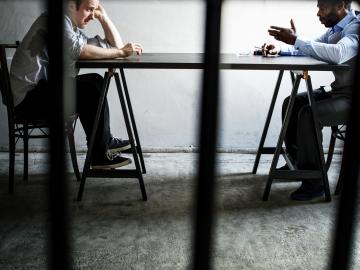 people sitting at a table